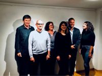 Der Vorstand 2018: Theo Zobrist, Hans Baumann, Susanne Schweizer, Leandra Columberg, Milan Schmed, Tanja Walliser (von l. nach r., es fehlt Fernand Vuilleumier)